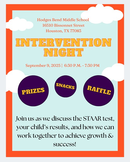  Intervention Night